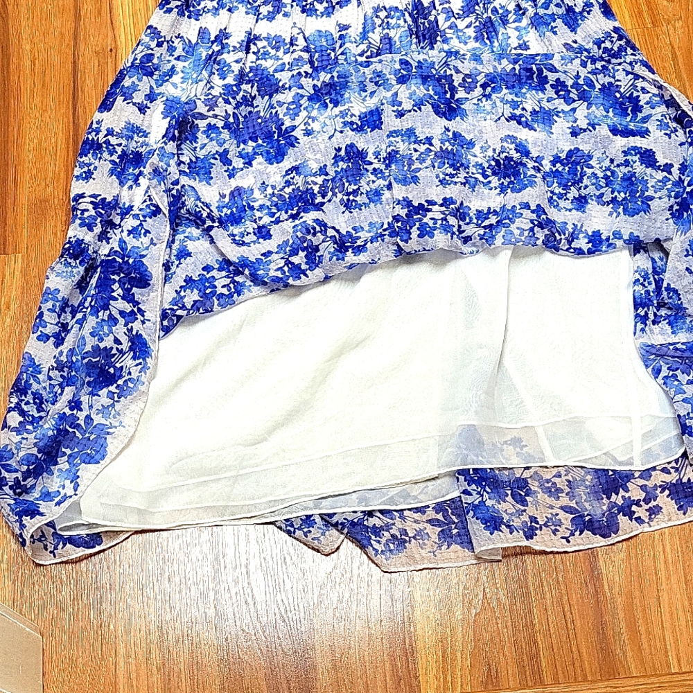 Eliza J spectacular floral maxi off shoulder summer dress - Picture 5 of 6